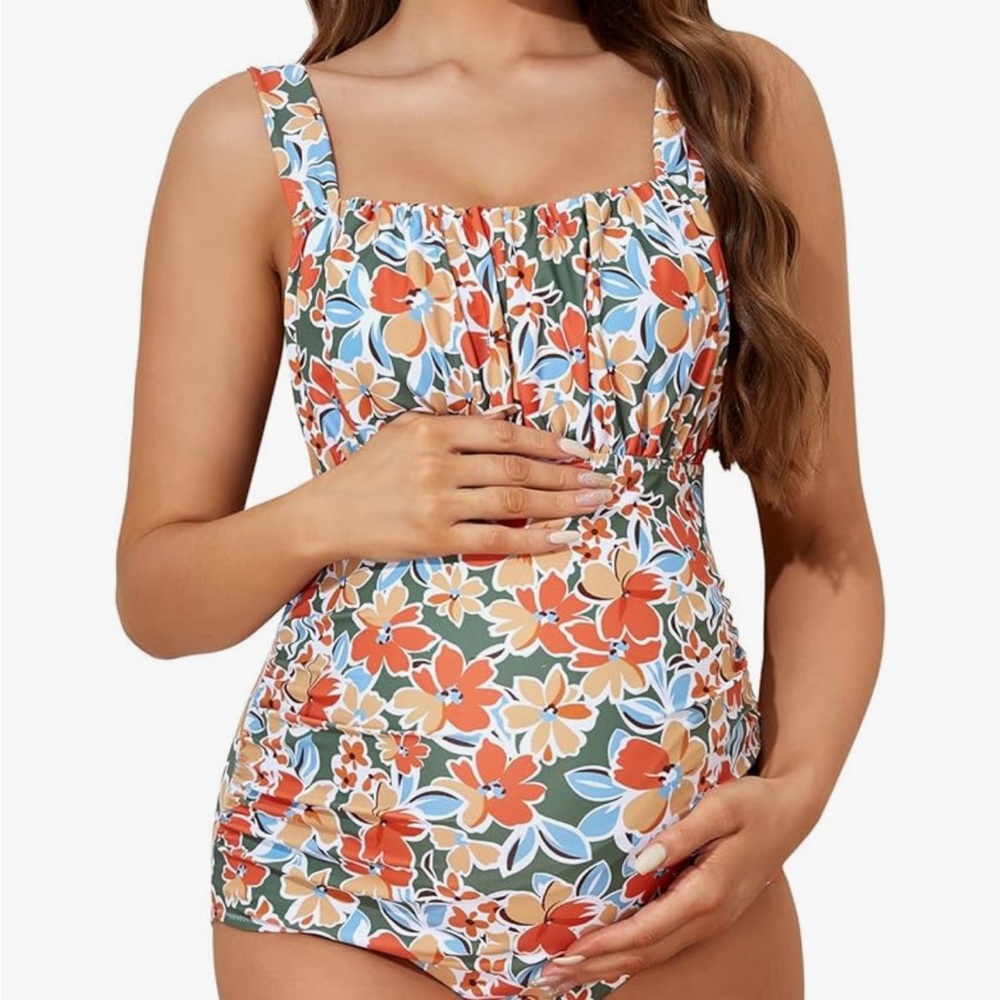 Two Maternity Swimsuits